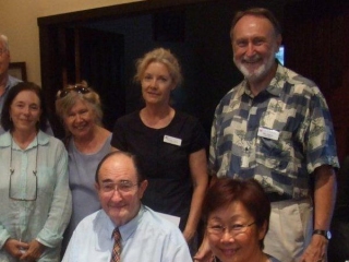 With the Fellowship of Australian Writers, February 2011